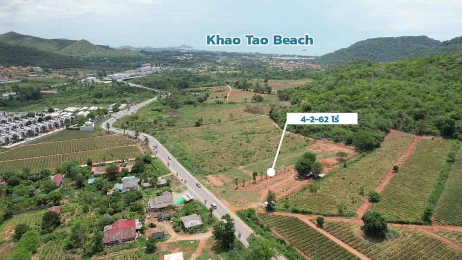 ขายที่ดินหัวหิน ประจวบคีรีขันธ์ : ขายที่ดินใกล้ทะเล หัวหิน เขาเต่า ปราณบุรี ติดถนน อยู่บนเนินเขา เหมาะทำที่พัก โรงแรม รีสอร์ท ร้านอาหาร