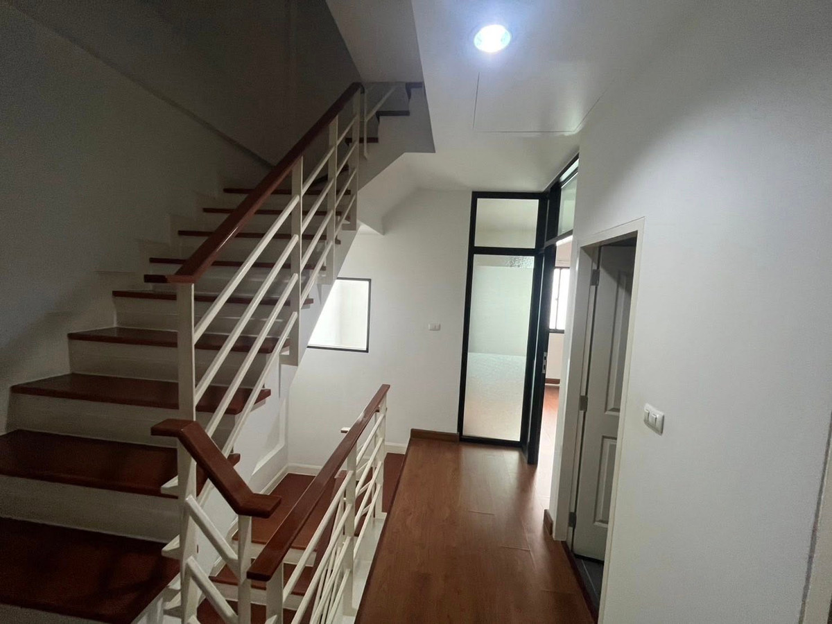 ให้เช่าทาวน์โฮมมีนบุรี-ร่มเกล้า : S04-0099 Townhome for rent, Trio Romklao Project