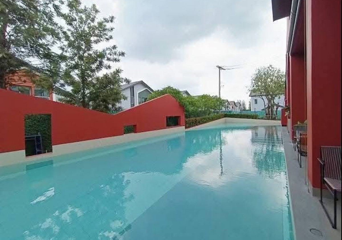 For RentHouseNonthaburi, Bang Yai, Bangbuathong : Single house for rent, 50 sq m, Anasiri Village. Chaiyaphruek-Wongwaen, near Makro Bang Bua Thong