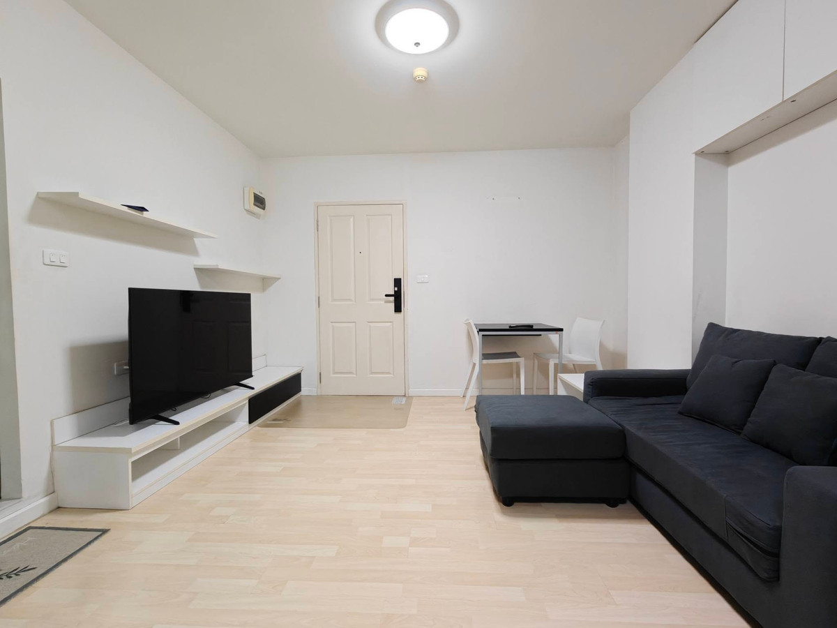 For RentCondoNawamin, Ramindra : Beautiful room, good location, cute price. Hurry and reserve before it's gone ‼️ For rent DCONDO RAMINDRA, nice condo, good atmosphere, fully decorated room, furniture + complete electrical appliances. Ready to move in immediately.