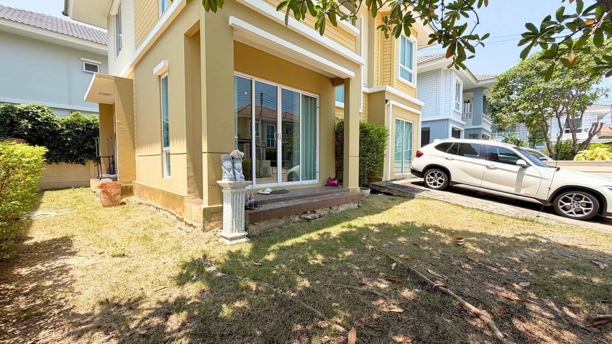 ขายบ้านมหาชัย สมุทรสาคร : พฤกษาวิลเลจ 6 พันท้ายนรสิงห์ บ้านเดี่ยว เนื้อที่ 50.1 ตร.ว.