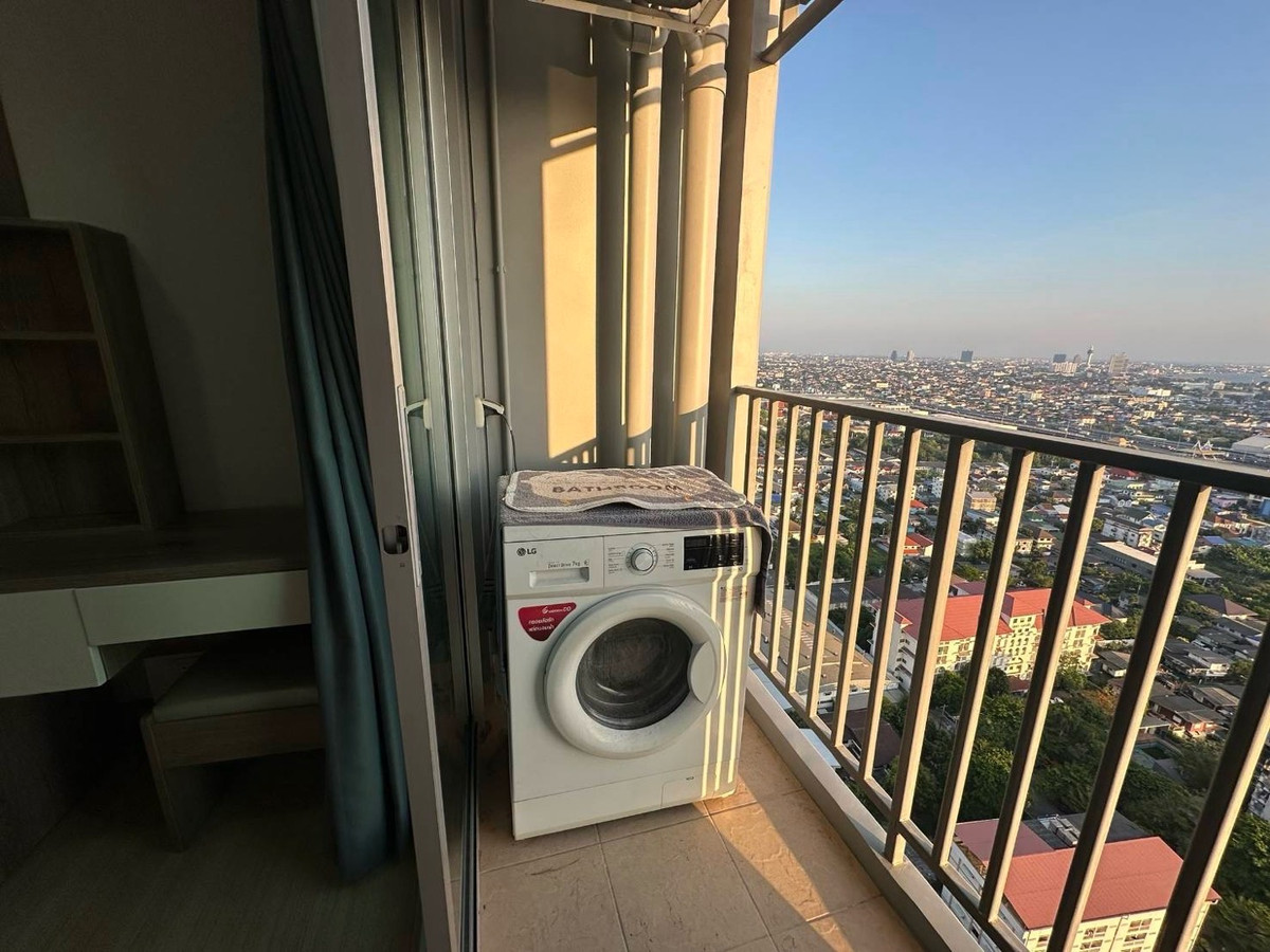 For RentCondoSamut Prakan,Samrong : ⭐️For rent Supalai Veranda Sukhumvit 117🛋️Fully furnished🚝Near BTS Pu Che