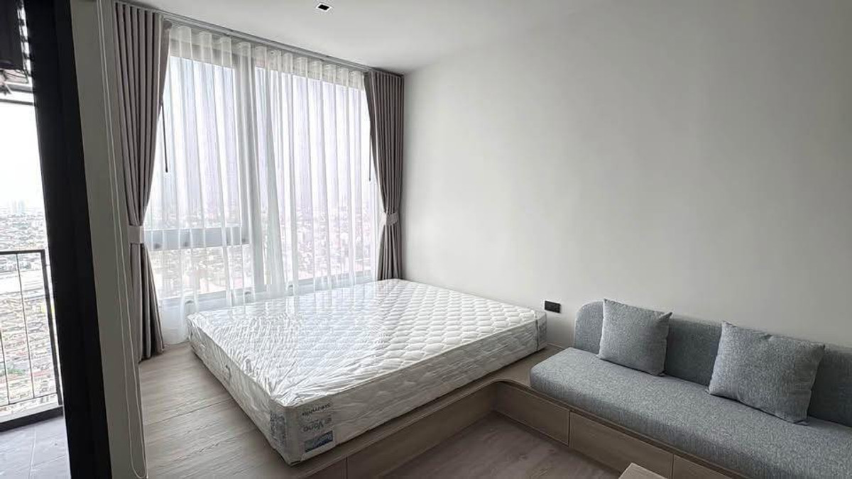 For RentCondoWongwianyai, Charoennakor : ⭐️ Reference Sathorn-Wongwianyai ⭐️Beautiful room, size 27 sq m, built-in furniture, ready to move in.