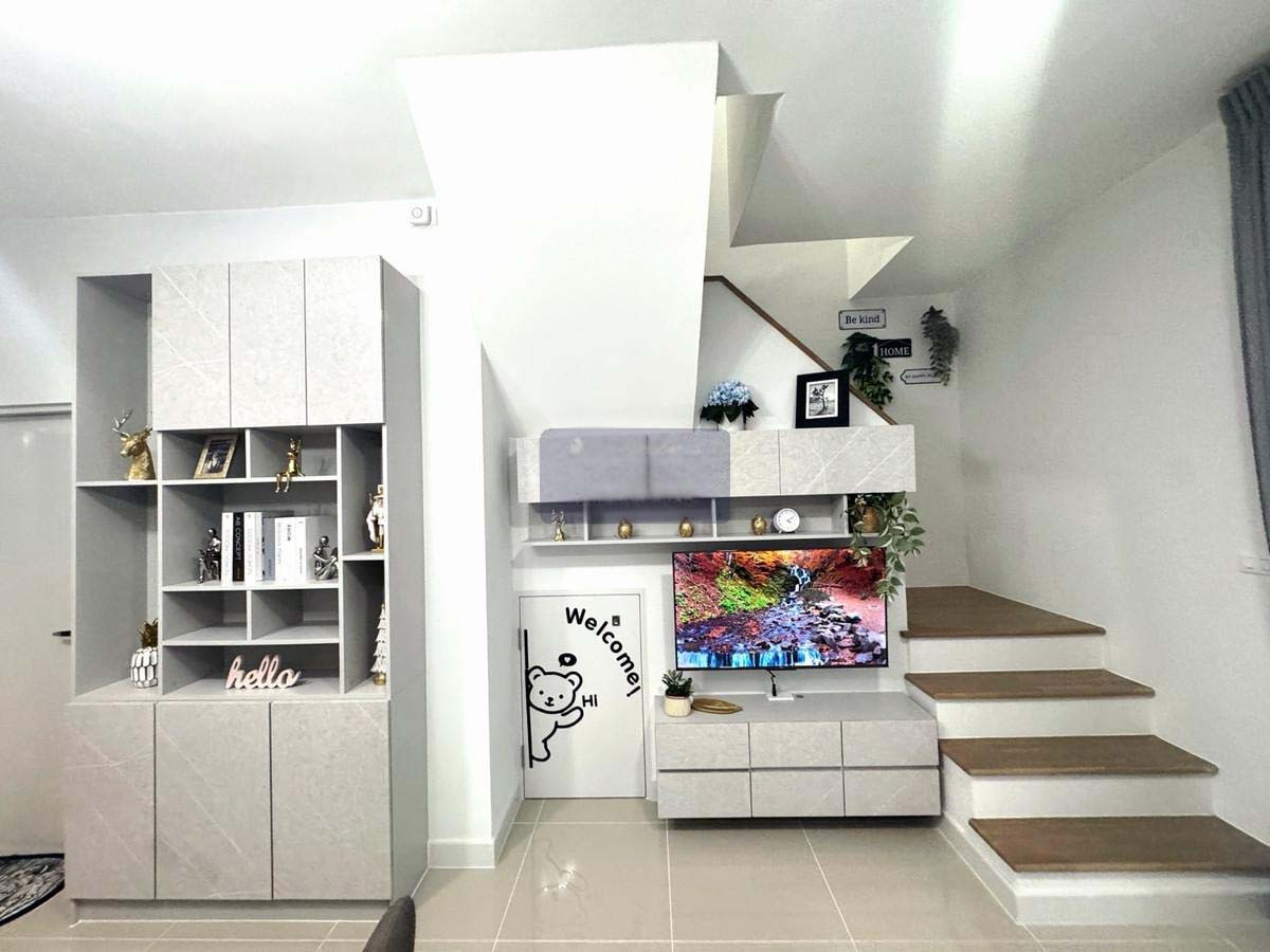 ให้เช่าทาวน์โฮมบางนา แบริ่ง ลาซาล : ทาวน์โฮม 2 ชั้น พร้อมเฟอร์นิเจอร์ ตกแต่งสวยงาม ให้เช่า ย่านบางนา-บางพลี ใกล้เมกาบางนา เพียง 2 กม.