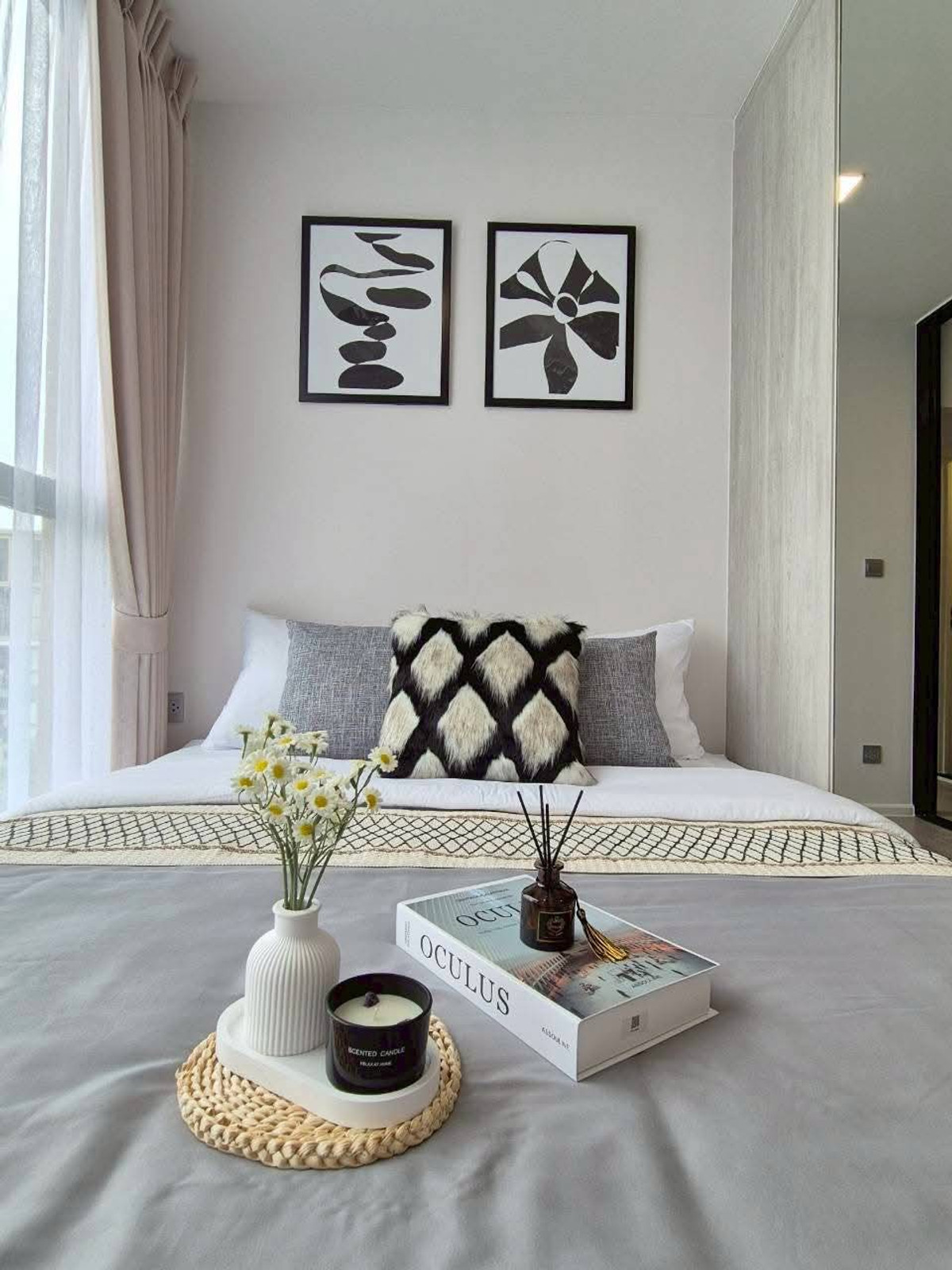 ให้เช่าคอนโดบางนา แบริ่ง ลาซาล : ให้เช่าคอนโด แอทโมซ ทรอปิคานา บางนา ห้องใหม่ เฟอร์ครบ พร้อมอยู่