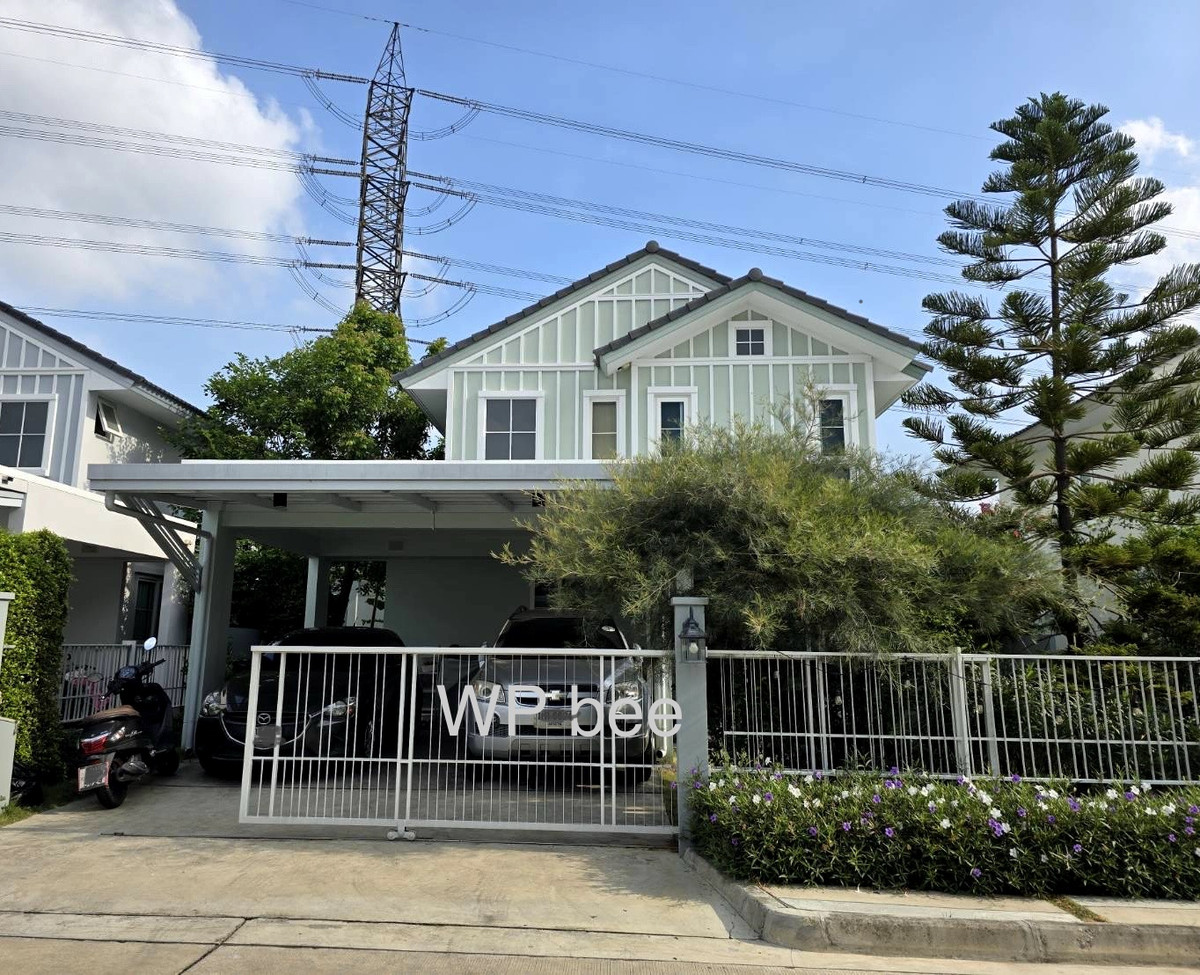 ขายบ้านมีนบุรี-ร่มเกล้า : บ้านเดี่ยว สีวลี ศรีนครินทร์ ร่มเกล้า มี built-in พร้อมอยู่ (เจ้าของขายเอง)