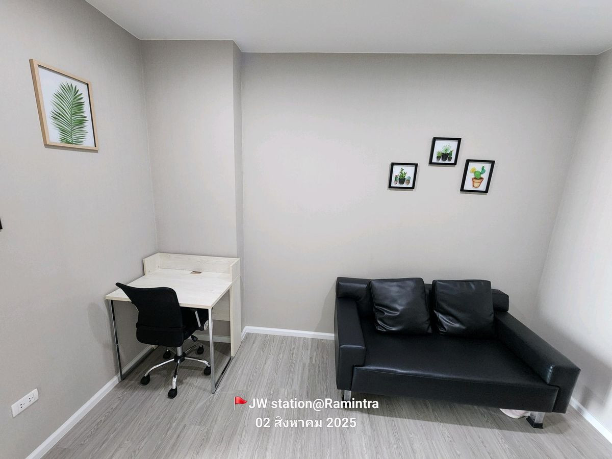 ให้เช่าคอนโดนวมินทร์ รามอินทรา : ปล่อยเช่าคอนโด เจดับบลิว สเตชั่น แอท รามอินทรา