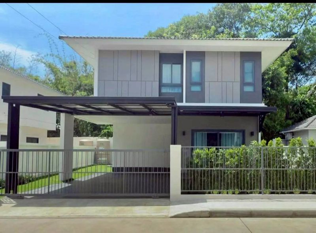 ให้เช่าบ้านเชียงใหม่ : 🏡 บ้านใหม่ให้เช่า ใกล้โรงเรียนนานาชาติ 4 นาที | Fully Furnished | ใกล้กาดฝรั่ง