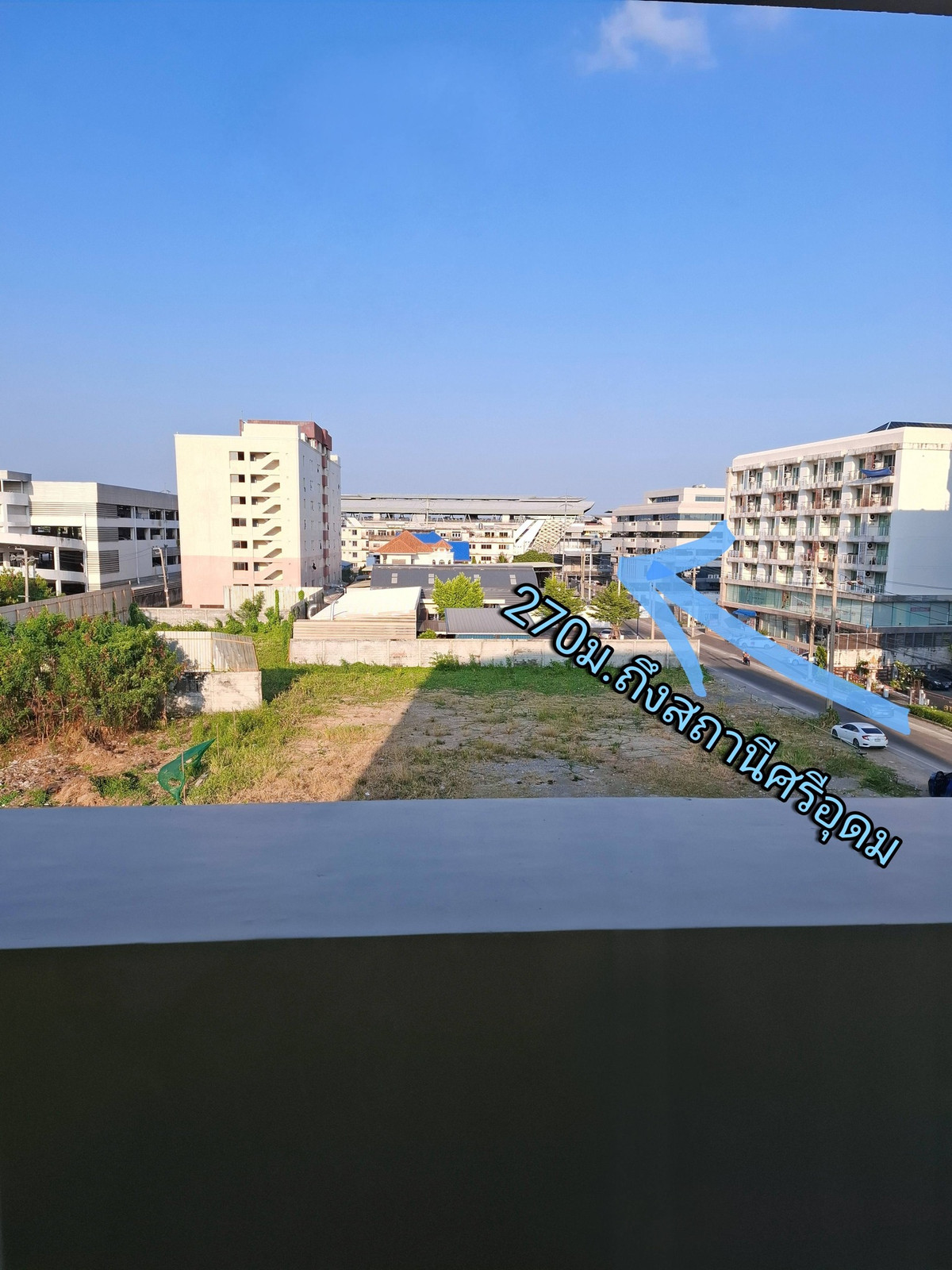 CondoBangna, Bearing, Lasalle : The Executive Bangna (Srinakarin 56)  1 bed big size for rent