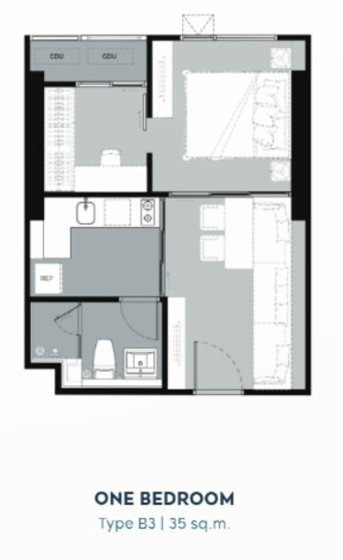 ขายคอนโดลาดพร้าว เซ็นทรัลลาดพร้าว : คอนโด Life Ladprao ขนาด 35.67 ตารางเมตร 1 ห้องนอน อาคาร A ชั้น 11 เฟอร์นิเจอร์ครบพร้อมอยู่ ใกล้ BTS ห้าแยกลาดพร้าว แขวงจตุจักร เขตจตุจักร กรุงเทพมหานคร