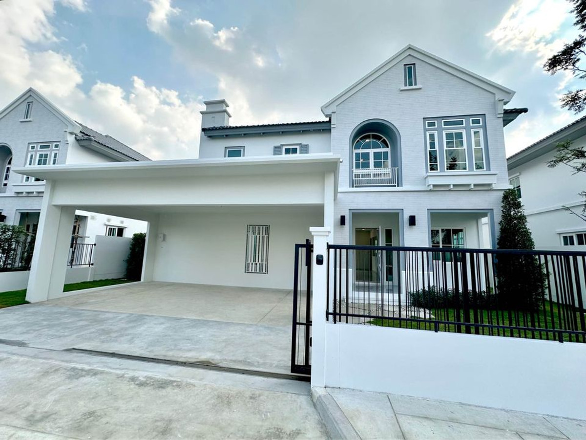 ให้เช่าบ้านบางนา แบริ่ง ลาซาล : ให้เช่า Villagio3 ศรีนครินทร์-บางนา  ( N1-1205 ) บ้านใหม่ทำเลดี ติดคลับเฮาส์ Villagio3 (New project) ตำแหน่งบ้านติดโซนใกล้ส่วนกลางในโครงการ , ทำเลสวย 