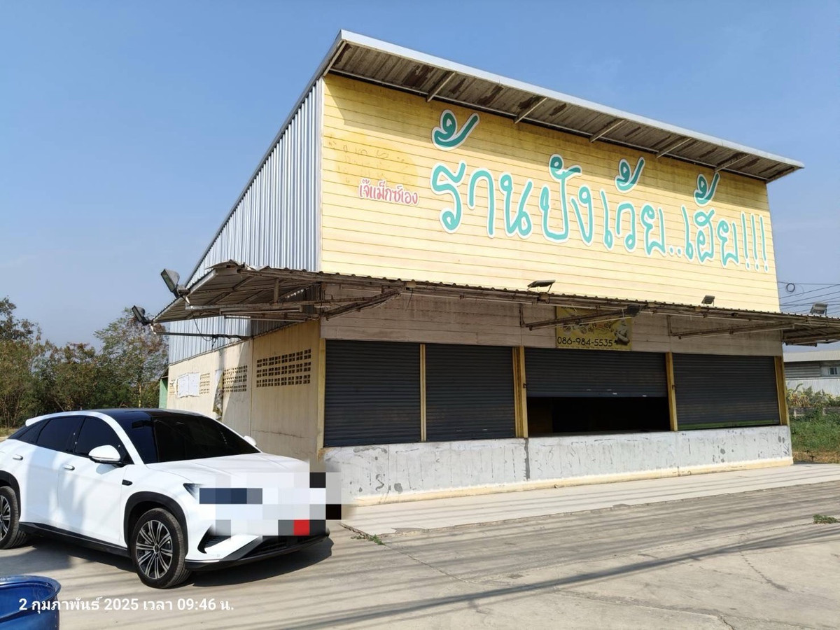 For RentLandSaraburi : Land for rent 150 sq m. Filled, golden location, next to the main road, Saraburi bypass line (before Sao Hai intersection).