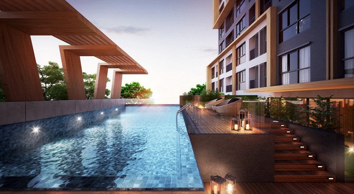 ขายคอนโดบางนา แบริ่ง ลาซาล : +++ขายด่วน+++  The Excel Parc Lasalle 19*** 1 ห้องนอน 27.57 ตร.ม.  