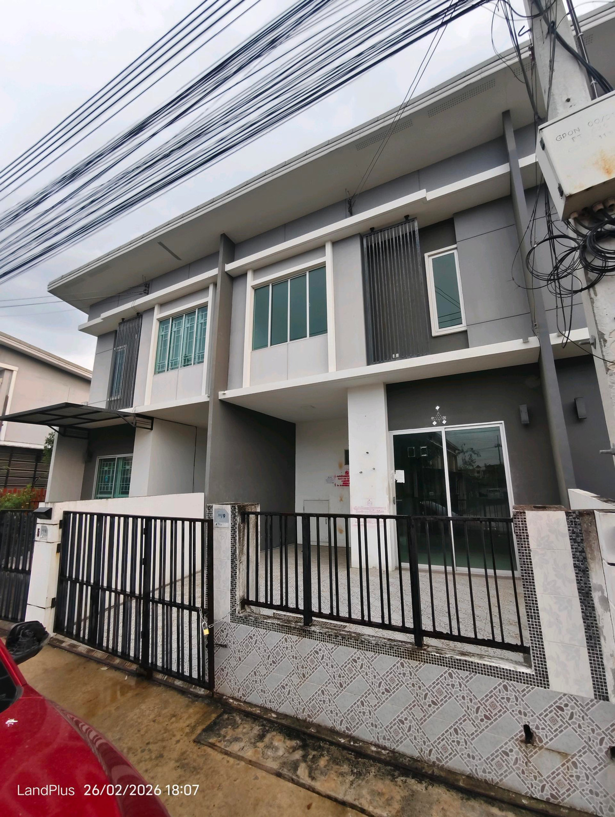 ขายทาวน์โฮมปทุมธานี รังสิต ธรรมศาสตร์ : ขายทาวน์เฮ้าส์ พฤกษาวิลล์ 100 ถนนต้นโครงการ