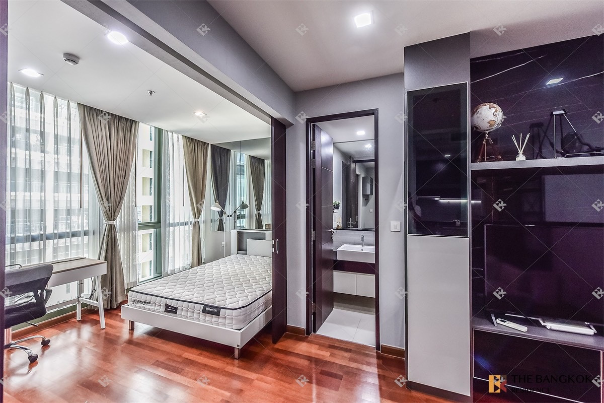 ให้เช่าคอนโดราชเทวี พญาไท : Wish Signature @ Midtown Siam (1Bed 1Bath 36 SQM.)  23,000 Baht/Month