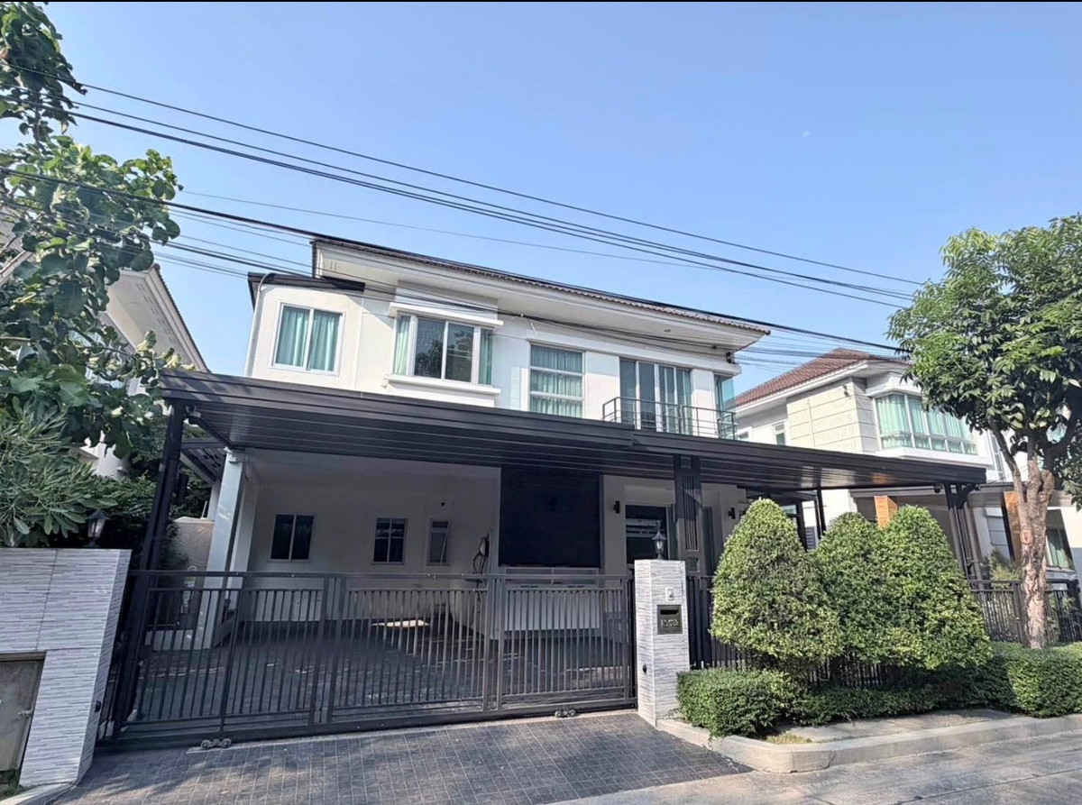 For RentHouseLadkrabang, Suwannaphum Airport : 💥For rent 40,000 baht Life Bangkok Boulevard (Wongwaen-On Nut) Single house for rent in Sukhapiban 2 area. Near JAS Prawet Department Store, near the expressway, near Suvarnabhumi Airport.