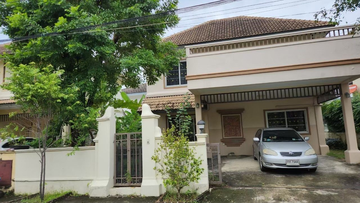 For RentHousePathum Thani,Rangsit, Thammasat : 🏡 2-story detached house for rent | Discovery Balika Khlong Si