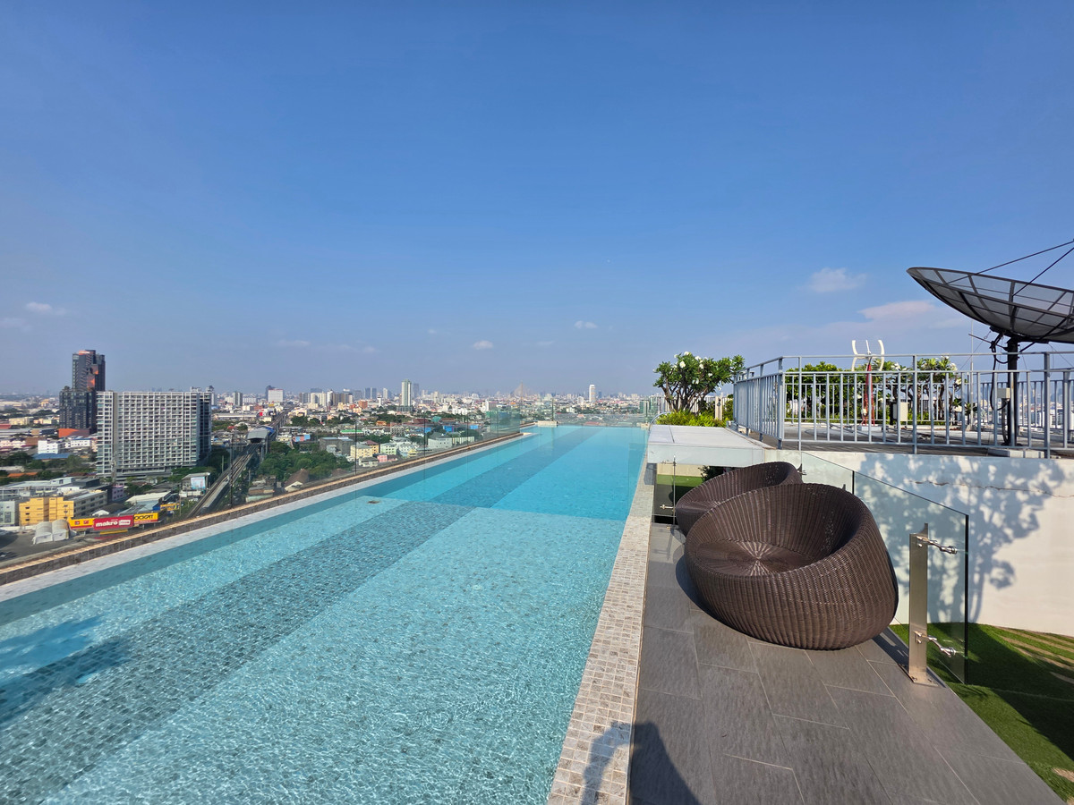 ขายคอนโดปิ่นเกล้า จรัญสนิทวงศ์ : ขาย The tree จรัญฯ 30 ✴️โครงการทันสมัย ✴️ทำเลดี ✴️ครัวแยก สระว่ายน้ำลอยฟ้า