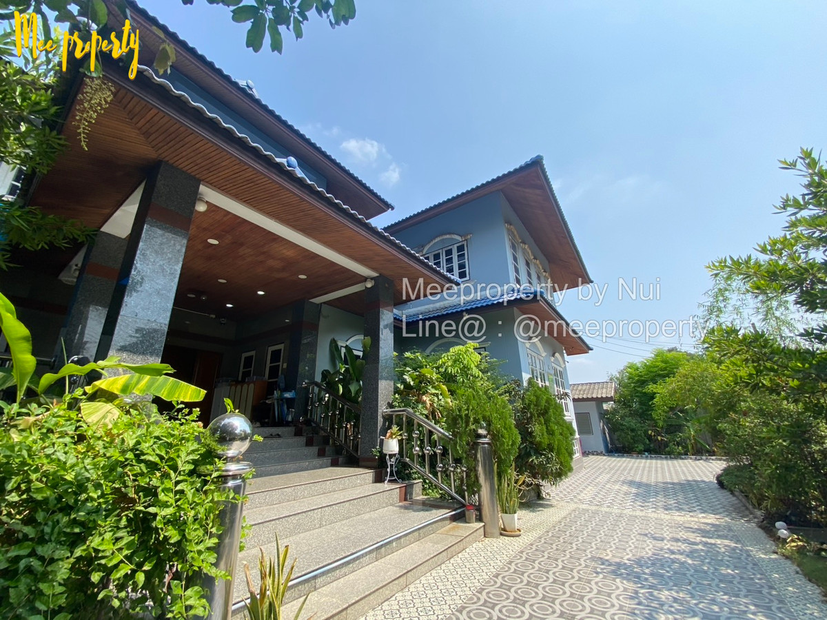 ขายบ้านเกษตร นวมินทร์ ลาดปลาเค้า : ขายต่ำกว่าราคาประเมิน  เนื้อที่รวม: 1-0-25.9 ไร่ (425.9 ตารางวา) สิ่งปลูกสร้างบนที่ดิน: 5 รายการ  #ซอยนวลจันทร์ 2  บึงกุ่ม  ME-259