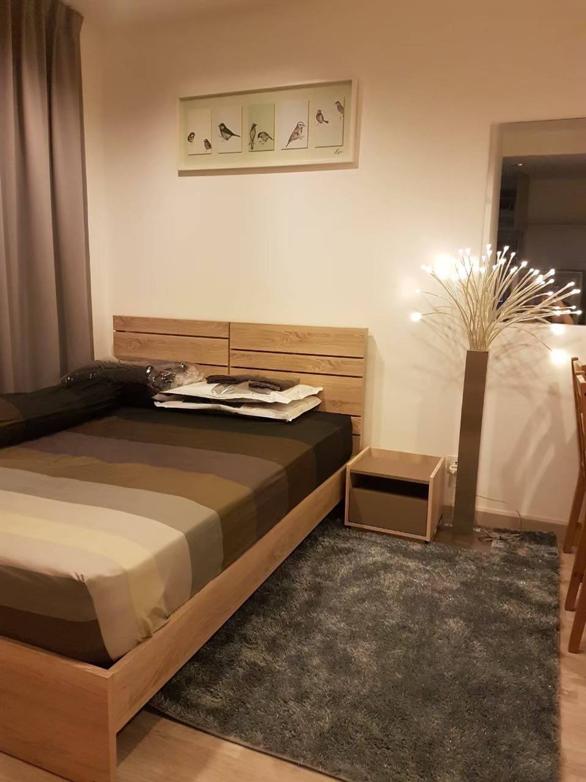 For RentCondoRama9, Petchburi, RCA : !! Beautiful room for rent, Condo Ideo Mobi Rama 9, near MRT rama 9.