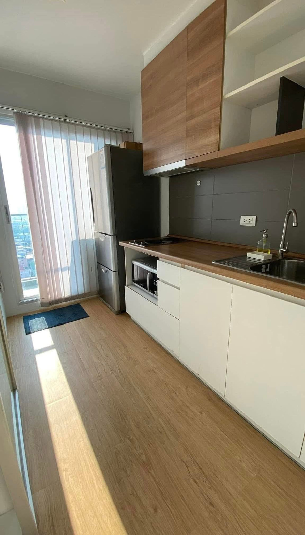 For RentCondoPattanakan, Srinakarin : Condo for rent U Delight Residence Phatthanakan-Thonglor (corner room) Sukhumvit 71, fully furnished, ready to move in.