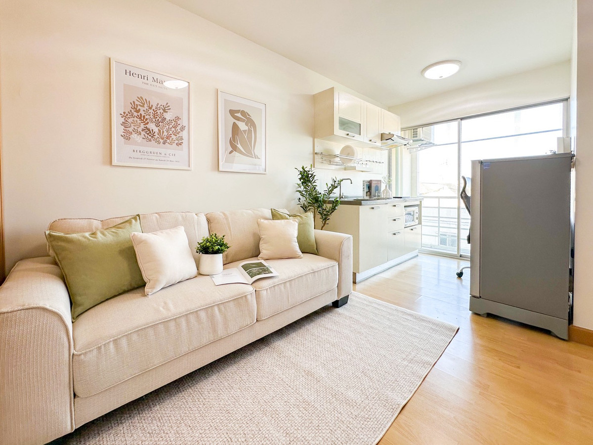 For SaleCondoRama 2, Bang Khun Thian : ✨ Newly decorated, very beautiful! 📢 Smart Condo Rama 2 for sale (Smart Condo Rama 2), Building A, frontmost location 🍃 open view 🧳 just carry your bags and move in!