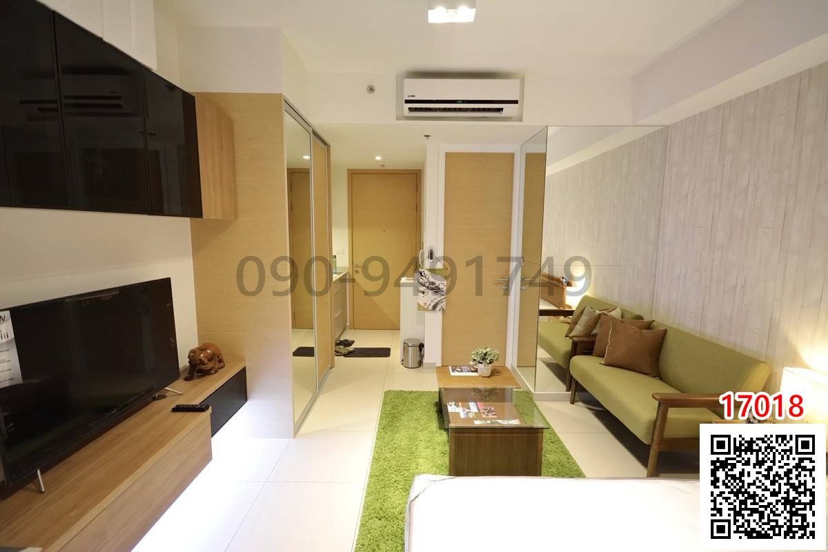 For RentCondoSukhumvit, Asoke, Thonglor : Condo for rent: Lofts Ekkamai, large studio room, only 190 meters from BTS Ekkamai.