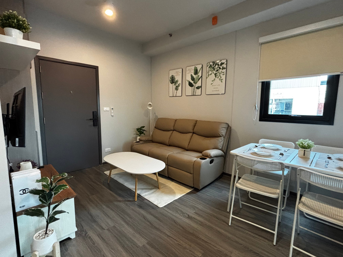 For RentCondoSeri Thai, Ramkhamhaeng Nida : ✨ IDEO Ramkamheang–Lamsali ( N1-1200 ) Brand new room, open view, not blocked, ready to move in!