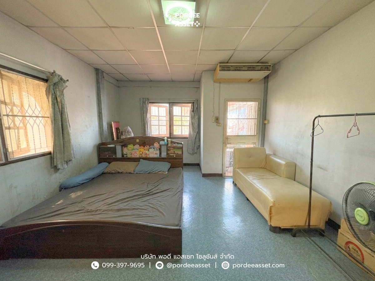 For SaleTownhomeRama5, Ratchapruek, Bangkruai : sell!! 2-story townhouse, Samrej Ville 1 Village, Bang Kruai (size 26 sq m, sold as is, has space on the side) near Kanchanaphisek Road, Bang Kruai, Nonthaburi: Samrej Ville 1