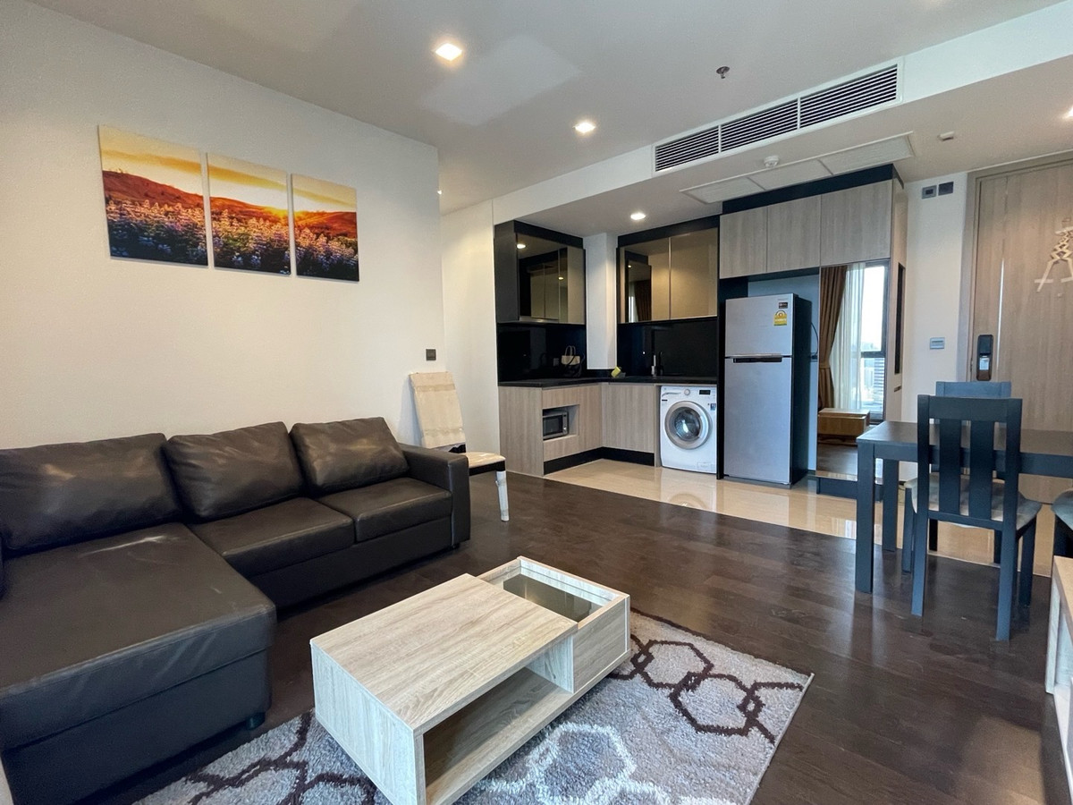 ให้เช่าคอนโดราชเทวี พญาไท : For Rent | The Line Ratchathewi | 2-bedroom 2-bathroom | 59 sq.m. | 45,000/mo. | BTS Ratchathewi