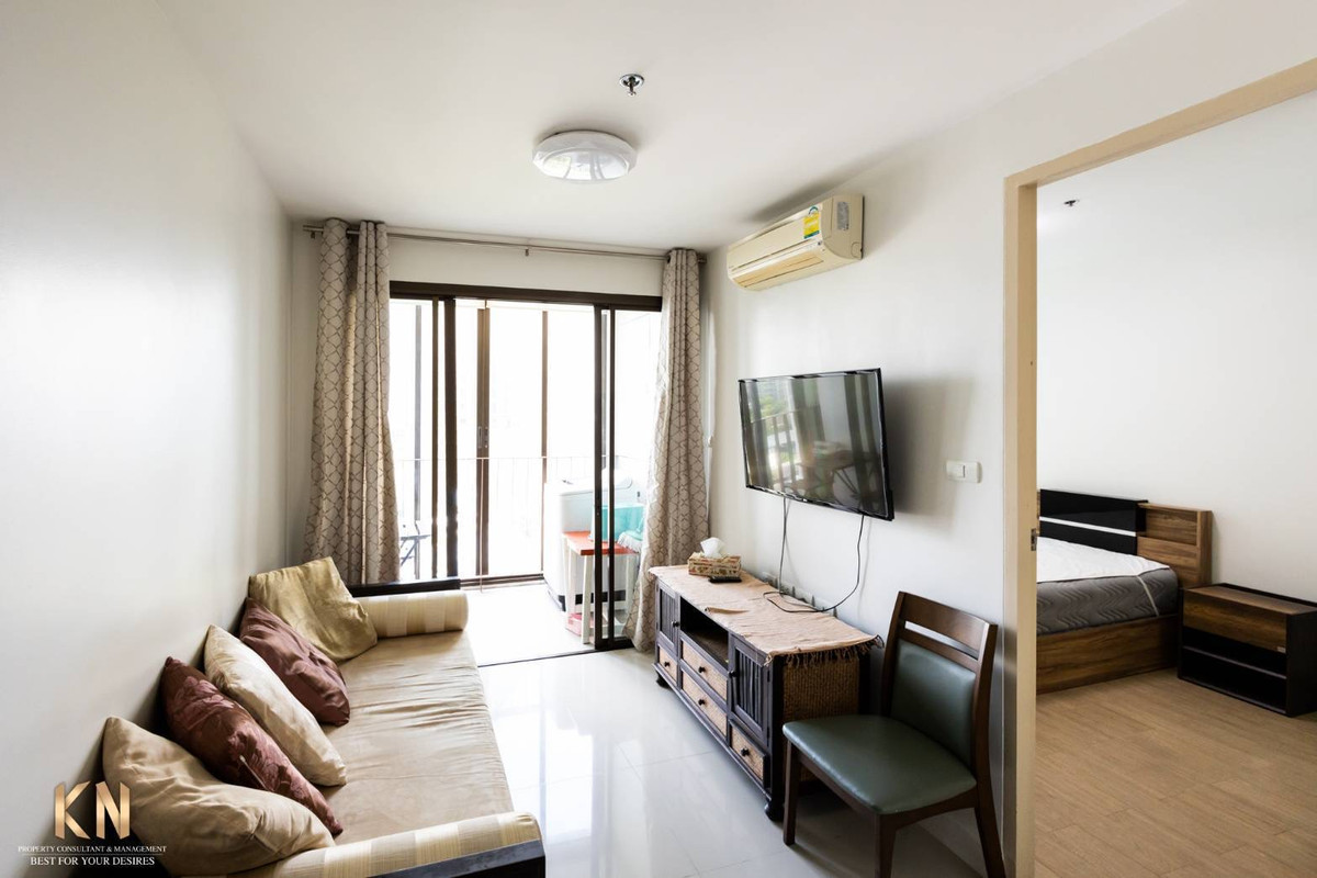 For RentCondoLadprao, Central Ladprao : Condo for rent, Ideo Lat Phrao 5, size 35 sq m., 9th floor.