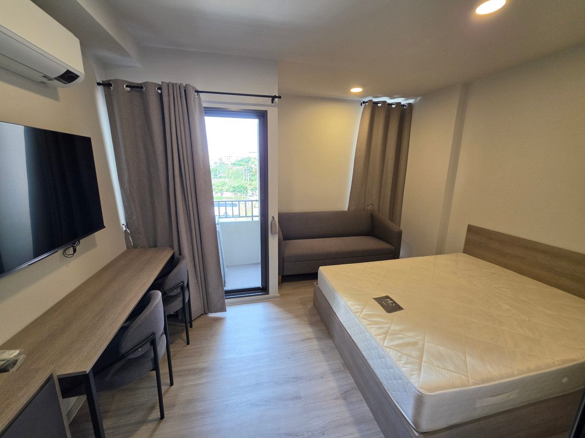 For RentCondoRatchadapisek, Huaikwang, Suttisan : Condo for Rent: Quintara Mhy Gen — Studio 21 sq.m. near MRT Huai Khwang, Only 13,000 THB/Month