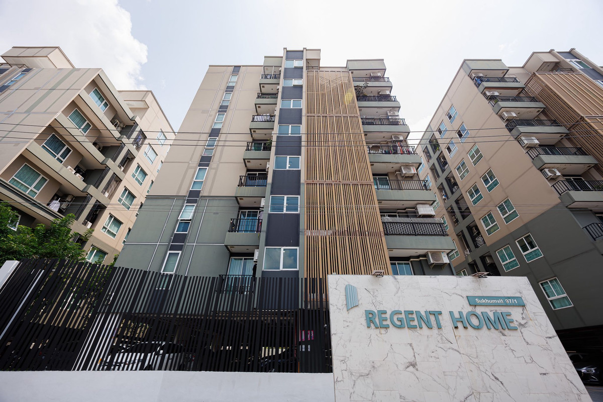 ขายคอนโดอ่อนนุช อุดมสุข : ขายคอนโด : Regent Home Sukhumvit 97/1 แบบห้องกว้าง (Rare item) (BTS บางจาก) (Rt-01)
