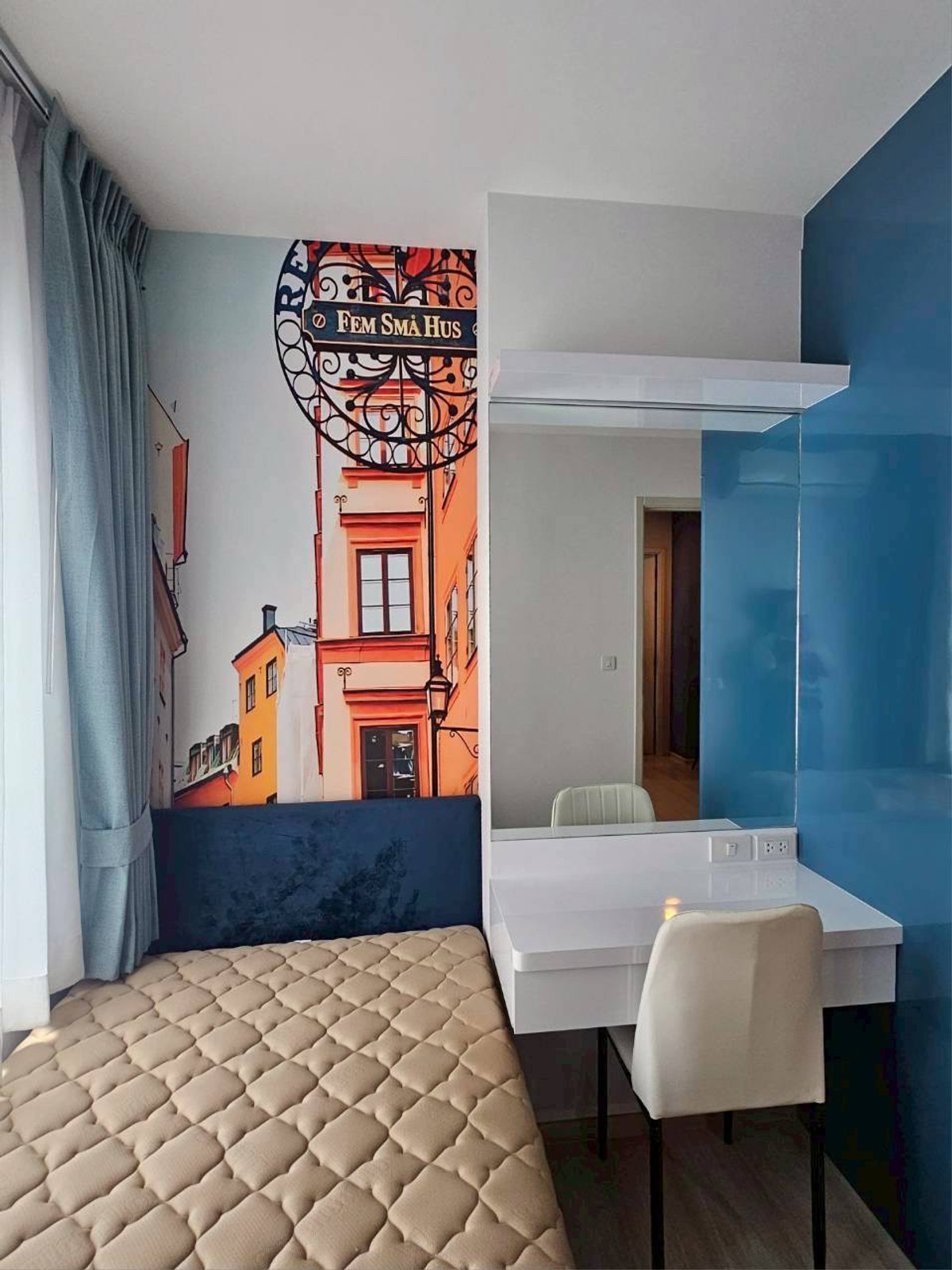 คอนโดพระราม 9 เพชรบุรีตัดใหม่ RCA : 95691 - ขาย / ให้เช่า คอนโด Life Asoke ห้องใหม่ ชั้น 22 ตึกเหนือ ห้องสวย ตกแต่งใหม่ ไม่เคยปล่อยเช่า