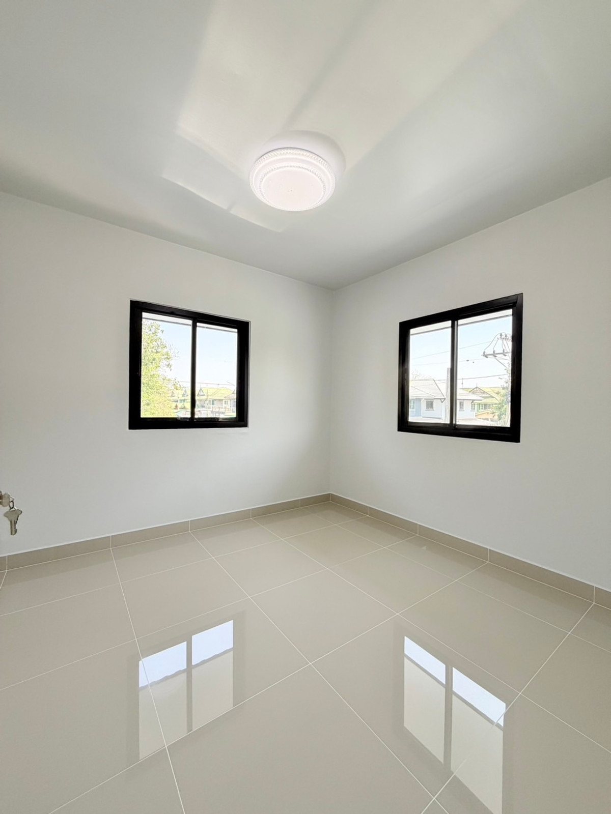 ขายนนทบุรี บางใหญ่ บางบัวทอง : ขายบ้านแฝด พฤกษา 14A หลังมุมติดสวน 53.3 ตร.ว. 5 นอน ครัวกว้าง ฟรีโอน