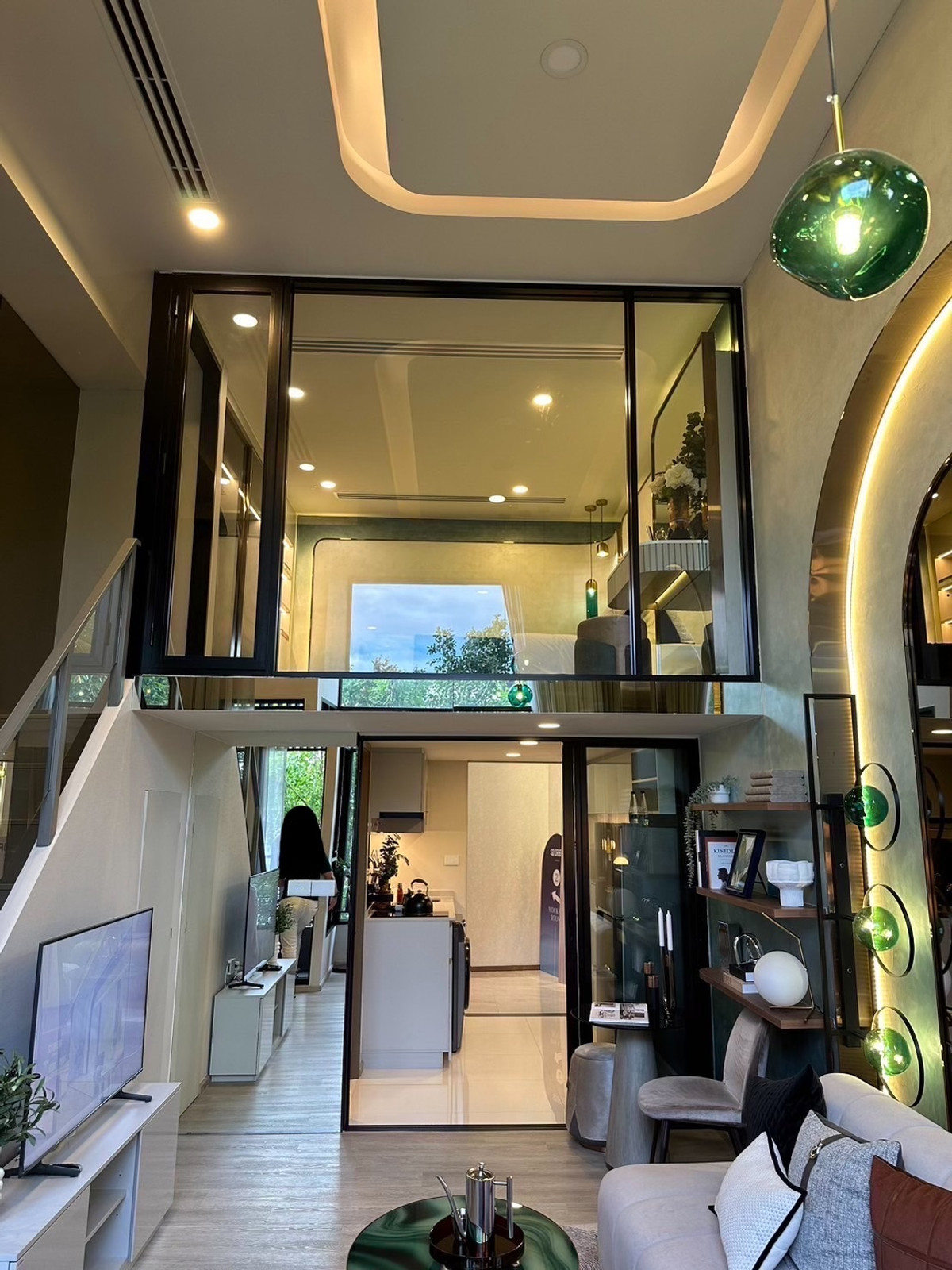 Sale DownCondoPinklao, Charansanitwong : Condo down payment for sale, SO Origin Siriraj | Duo Space, 2 floors, few units, good location, near MRT Fai Chai, only 70 m. (Owner sells himself, can pay in installments)