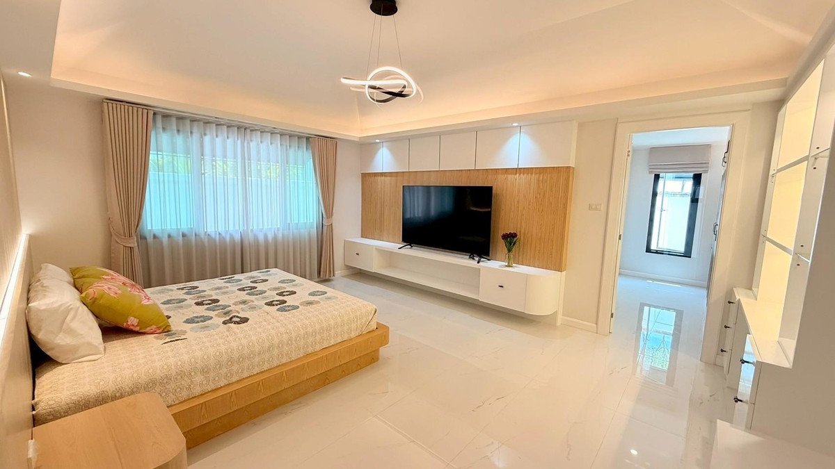 For SaleHousePattaya, Bangsaen, Chonburi : Detached House Nibbana Shade / 4 Bedrooms (FOR SALE) AM100