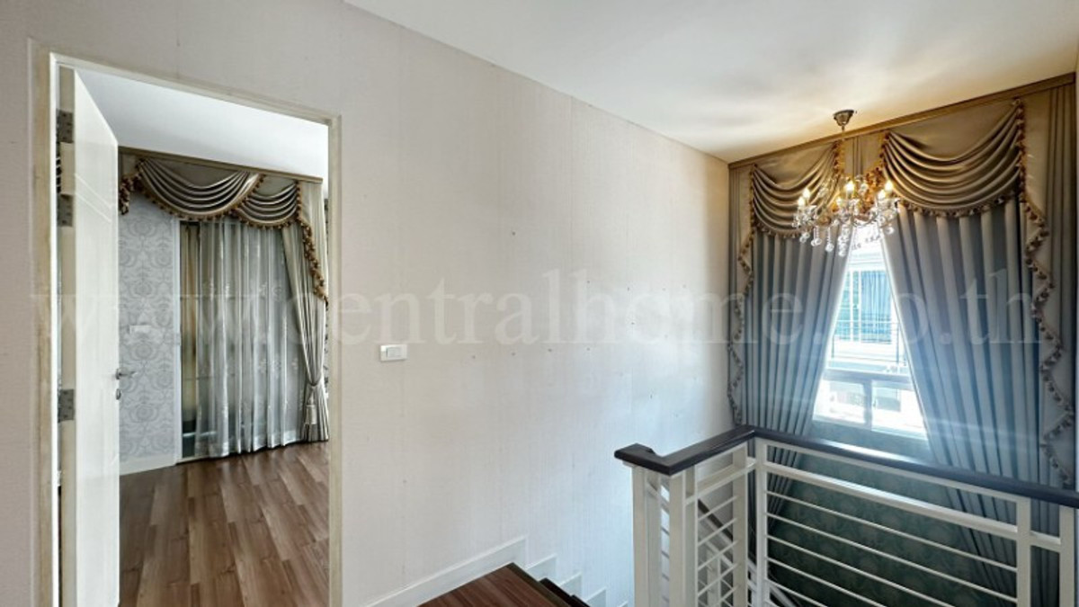 ขายบ้านปทุมธานี รังสิต ธรรมศาสตร์ : บ้านเดี่ยว ฮาบิเทีย บอนด์ ราชพฤกษ์ หลังมุม ต่อเติมครบ พร้อมอยู่