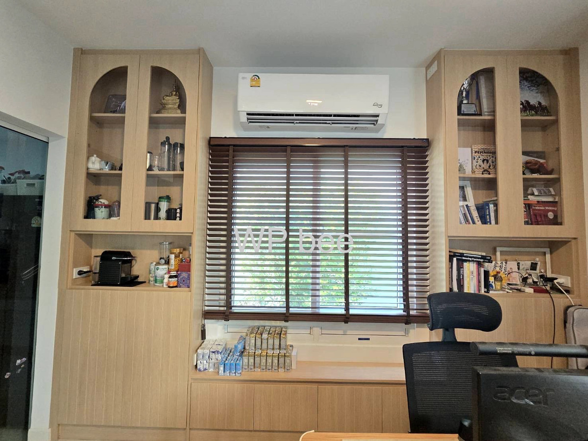 ขายบ้านมีนบุรี-ร่มเกล้า : บ้านเดี่ยว สีวลี ศรีนครินทร์ ร่มเกล้า มี built-in พร้อมอยู่ (เจ้าของขายเอง)