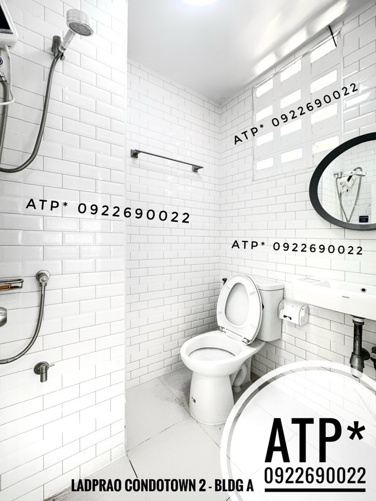 For SaleCondoLadprao101, Happy Land, The Mall Bang Kapi : **SELL 450K** Ladprao CondoTown 2 Ladprao 87 - New Renovate/Unused Studio 21.5 Sqm Bldg A - 1Bed/1Bath/Furnished as photos