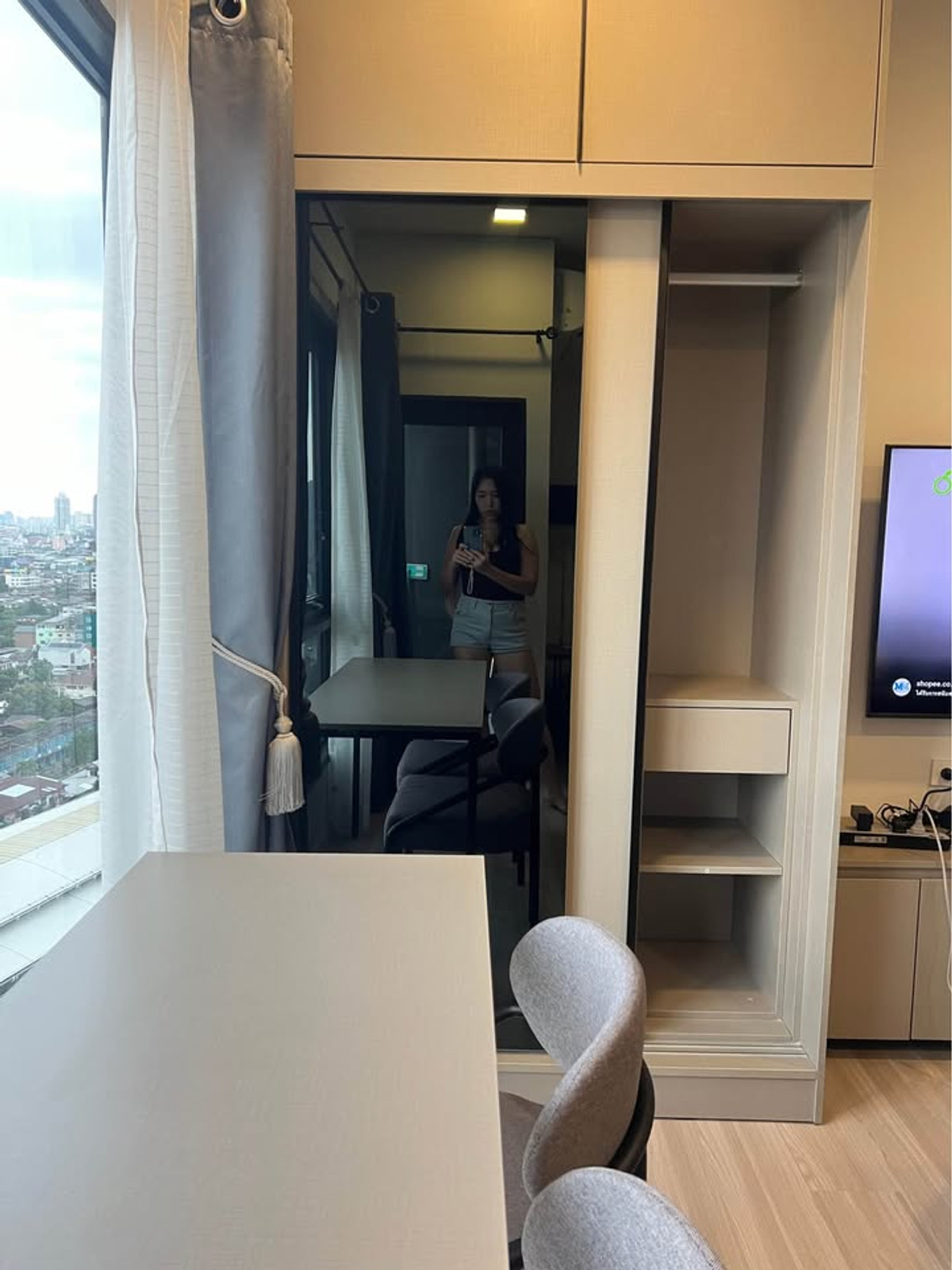 For RentCondoWongwianyai, Charoennakor : ⭐️ Quintara MHy'Den Pho Nimit ⭐️Room 24 sq m., fully furnished. Beautifully decorated and ready to move in.