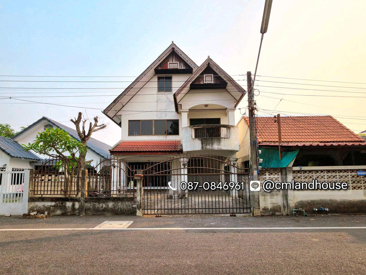 ขายบ้านเชียงใหม่ : ถูกกว่าคุ้มกว่าคอนโด! บ้านวรุณนิเวศน์ ต.แม่เหียะ อ.เมือง ใกล้แยกแม่เหียะ บิ๊กซี แม็คโคร IKEA 2 กม. ใกล้เซ็นทรัลแอร์พอร์ต 4 กม. ใกล้สนามบิน 5 กม. (ขายตามสภาพต้องปรับปรุง)