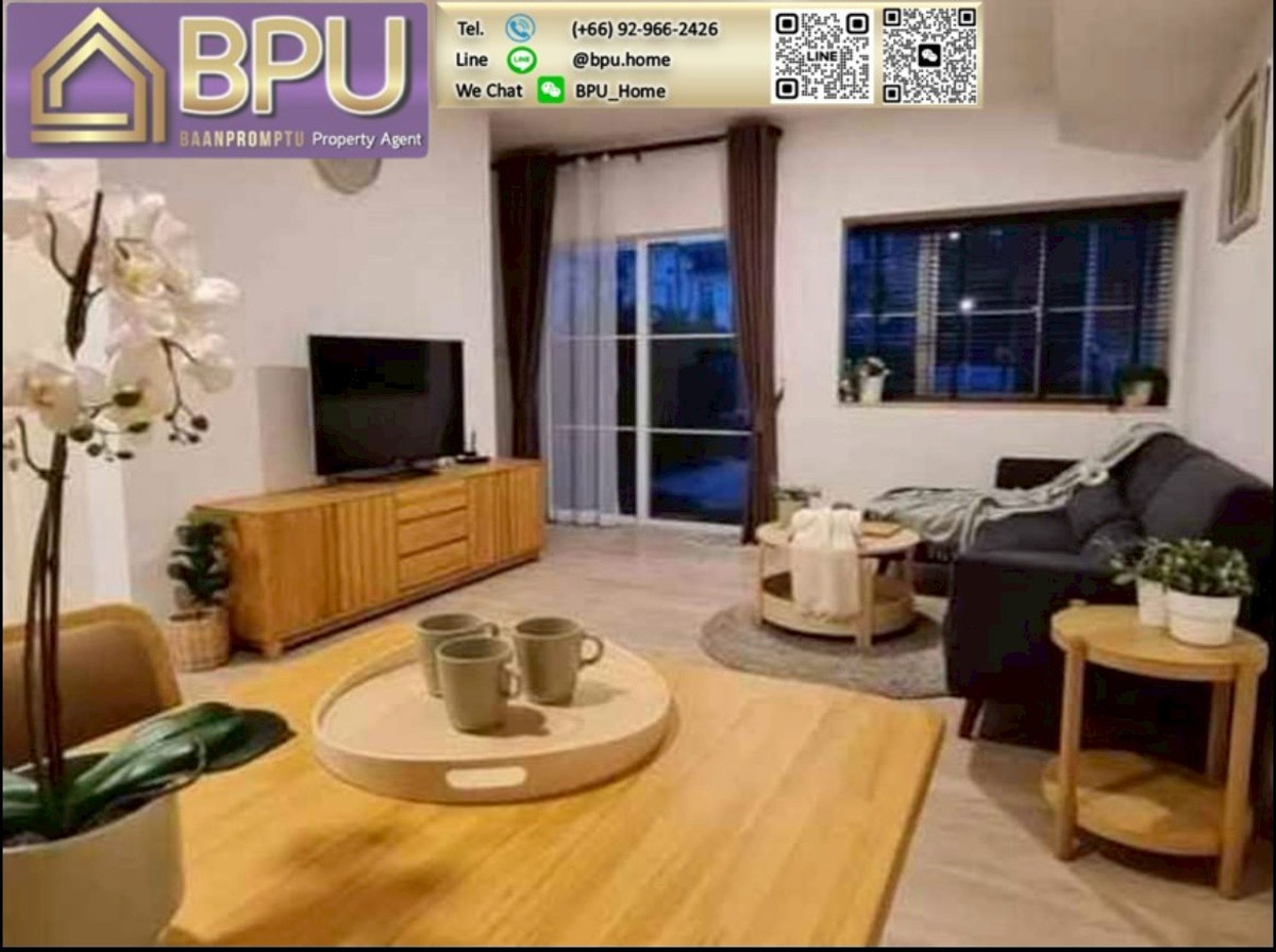 ให้เช่าทาวน์โฮมบางนา แบริ่ง ลาซาล : ** ให้เช่าทาวน์โฮม 3 ห้องนอน ** อินดี้ 2 บางนา-รามคำแหง2 ใกล้ เมกะ บางนา