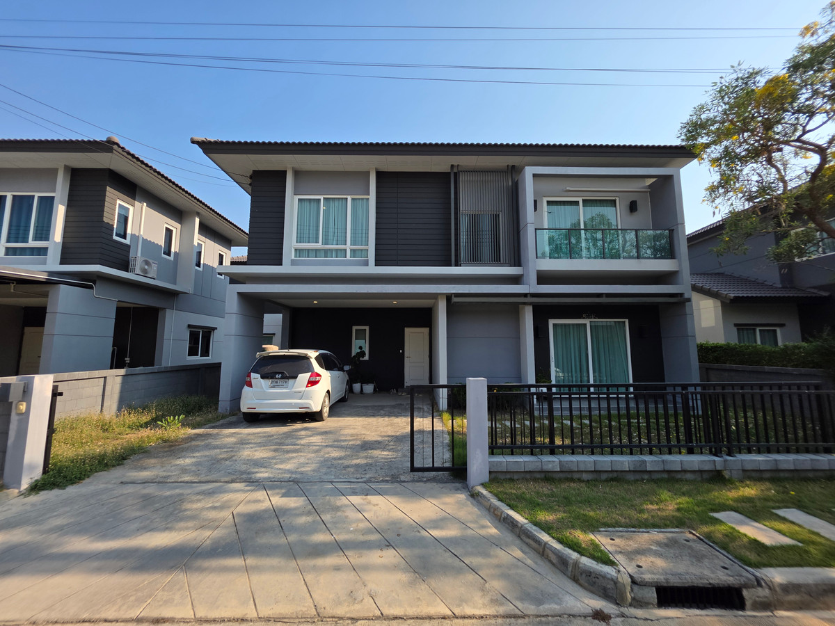 ให้เช่าบ้านปทุมธานี รังสิต ธรรมศาสตร์ : 🔥ให้เช่าด่วน🔥บ้านเดี่ยวหลังใหญ่ 4 นอน 3 น้ำ Centro ชัยพฤกษ์-345 ส่วนกลางครบ ราคาดีที่สุดในโครงการ!