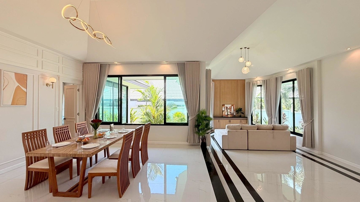 For SaleHousePattaya, Bangsaen, Chonburi : Detached House Nibbana Shade / 4 Bedrooms (FOR SALE) AM100