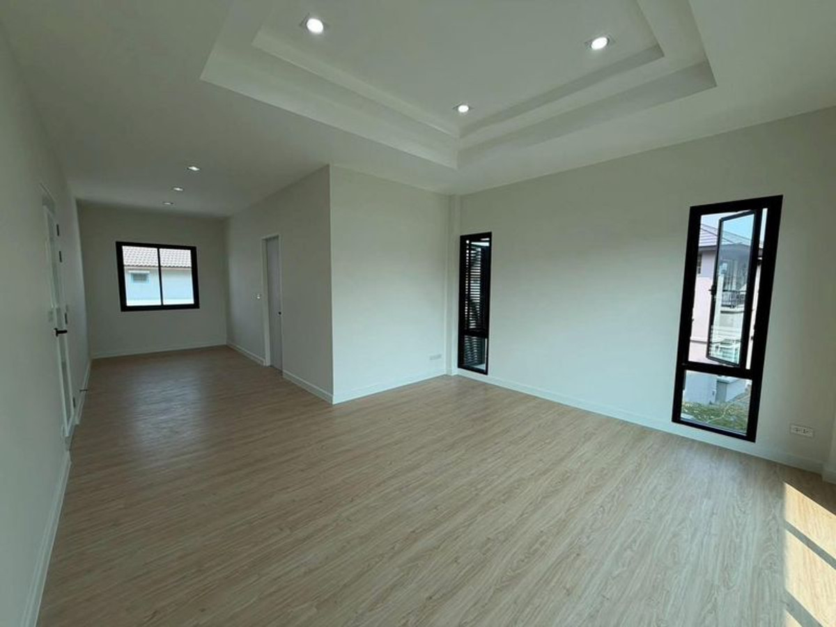 For SaleHouseMahachai Samut Sakhon : 2-story detached house, Nusasiri City Rama 2 Village with private swimming pool, size 154.4 square wah, 3 bedrooms, Bang Chuet Subdistrict. Mueang Samut Sakhon Samut Sakhon Province