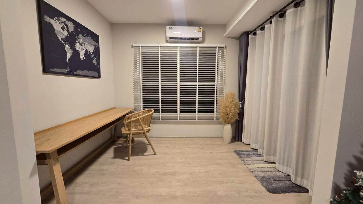 ให้เช่าบางนา แบริ่ง ลาซาล : 🏡 หมู่บ้าน ANYA บางนา - รามคำแหง2 เฟอร์นิเจอร์ บิ้วอิน + ลอยตัว  🔹 เครื่องปรับอากาศ ทีวี ตู้เย็น เครื่องซักผ้า 🧭 บ้านทิศเหนือ