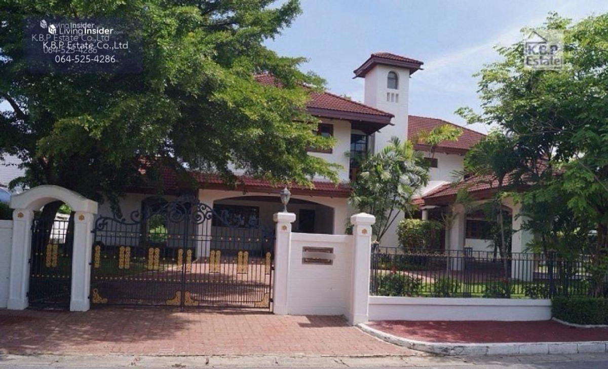 ให้เช่าบ้านบางนา แบริ่ง ลาซาล : 📍(Per Friednly) หมู่บ้านเลคไซด์วิลล่า2  พร้อมเข้าชมบ้าน 5ห้องนอน 6 ห้องน้ำ📍 
