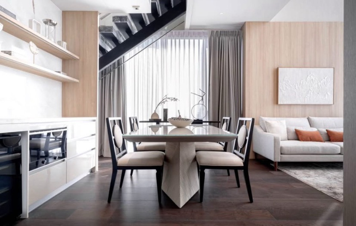 For RentCondoSukhumvit, Asoke, Thonglor : Condo for rent🔥LAVIQ Sukhumvit 57🔥11th-12th floor🔥98 sq m🔥Duplex🔥R64-2