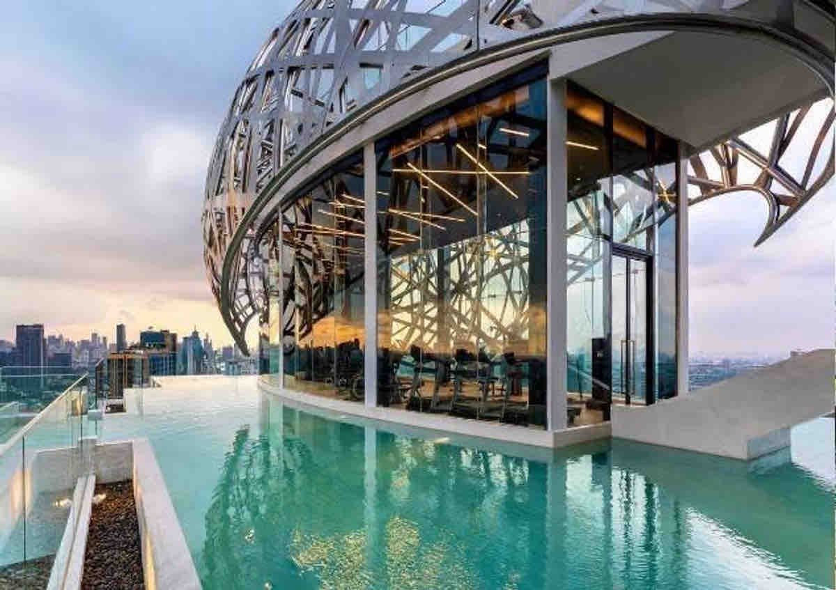 ให้เช่าคอนโดพระราม 9 เพชรบุรีตัดใหม่ RCA : #E348 🎉030469 ให้เช่าคอนโด The Tree Pattanakarn-Ekkamai